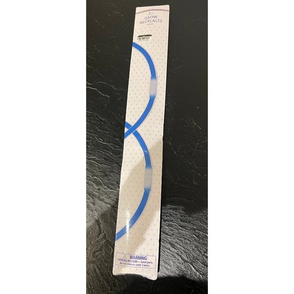 2 ct Glow Stick Necklaces - Blue - Picture 1 of 2